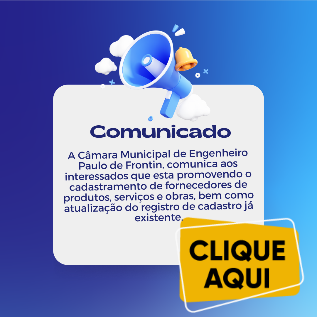 CADASTRO DE FORNECEDORES