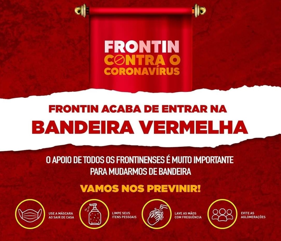 FRONTIN ACABA DE ENTRAR NA BANDEIRA VERMELHA