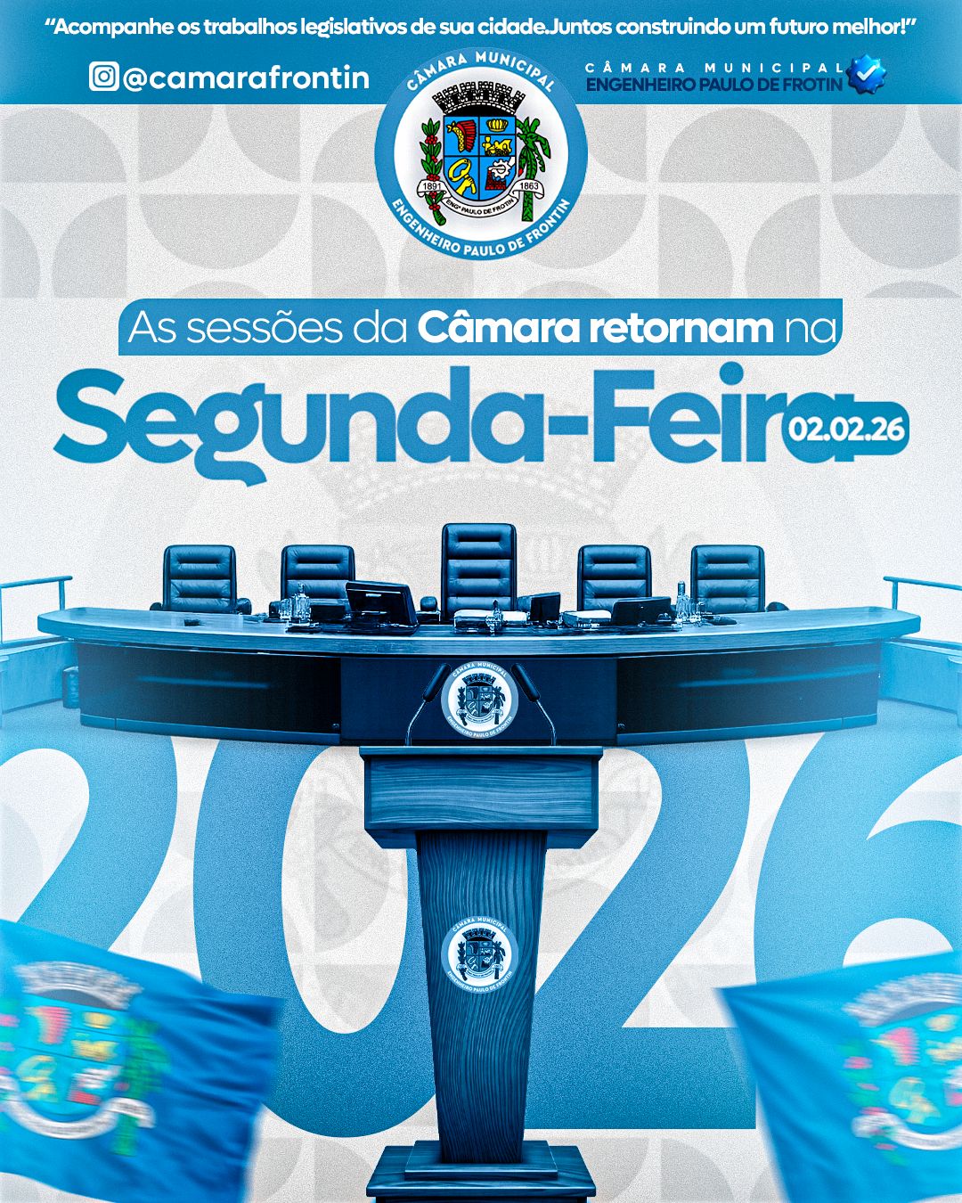 Retorno das Sessões Legislativa