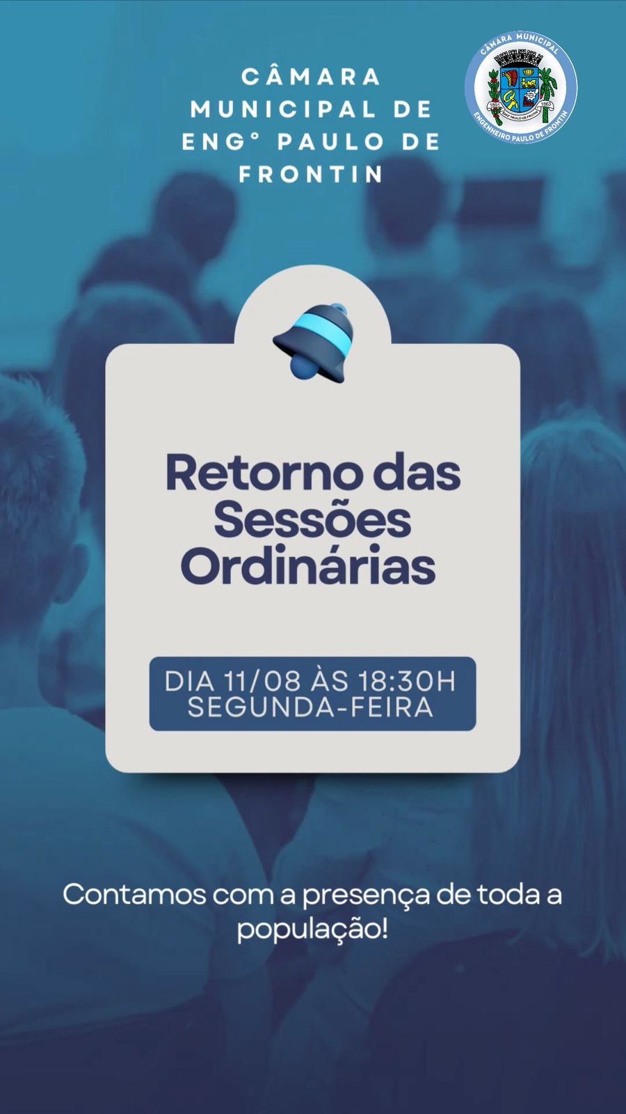 Retorno das Sessões Ordinárias