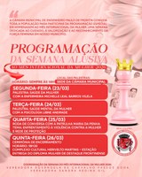 Semana Alusiva ao Mês Internacional da Mulher 2026